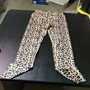 Sriwimon Women's Cheetah Print Leggings S NIB